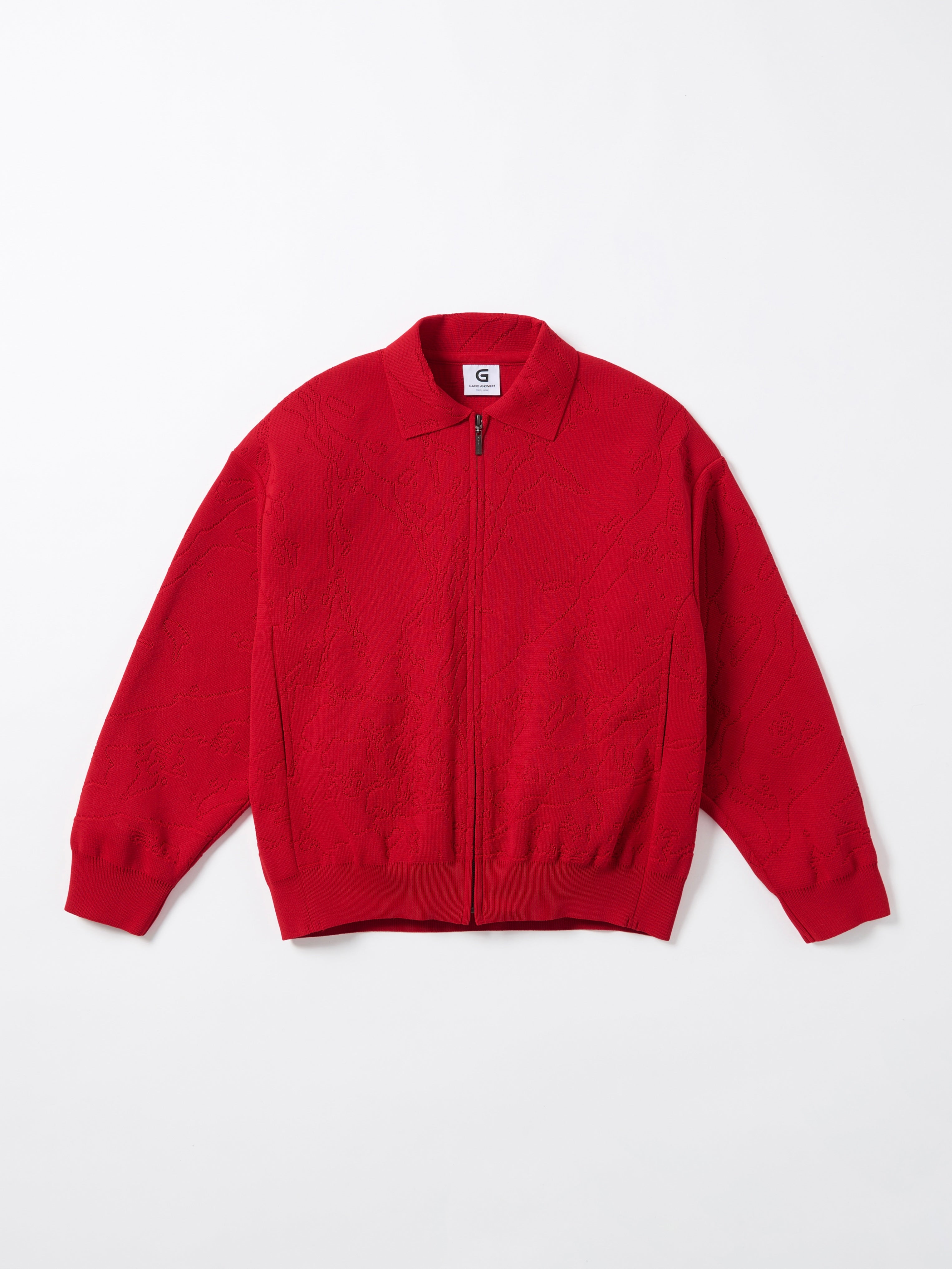 Gadid anoniem カーディガン RED OUTERWEAR – GADID ANONIEM